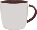 Festival Collection Ceramic Mug - White-brown