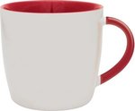 Festival Collection Ceramic Mug - White-red