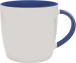 Festival Collection Ceramic Mug - White-royal Blue