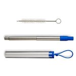 Festival Telescopic Drinking Straw Kit - Blue