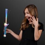 Fiber Optic Cute Narwhal Blinky Toy Wand -  