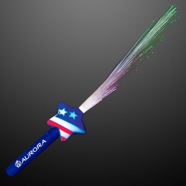 Main Product Image for Fiber Optic Stars & Stripes Wands