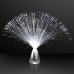 Fiber Optic White LED Party Centerpiece - Clear