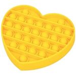 Fidget Popper Heart Shaped Board - Full Color Imprint -  