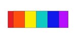 Fidget Popper Heart Shaped Board - Rainbow