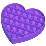 Fidget Popper Heart Shaped Board -  