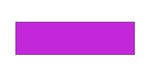Fidget Popper Square Shape with Keychain - Purple