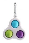 Fidget Popper with Keychain - Multi Color