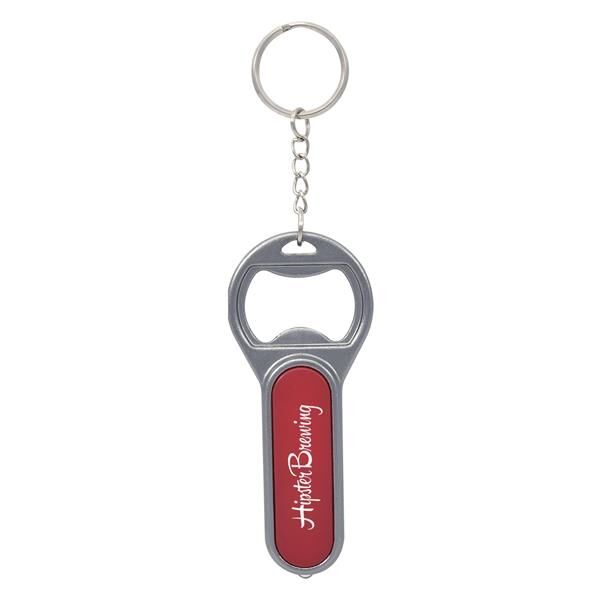 Main Product Image for Fiesta Key Chain With Bottle Opener & LED Light