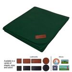 Filmore Fleece Blanket - Hunter Green