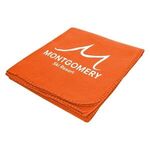 Filmore Fleece Blanket - Orange