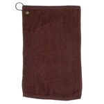 Fingertip Towel (11" x 18") - Dark Colors - Burgundy