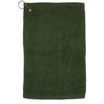 Fingertip Towel (11" x 18") - Dark Colors - Green-hunter