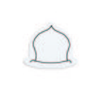 Fire Helmet Jar Opener - White