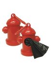 Fire Hydrant Baggie Dispenser -  