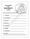 Fire Safety Coloring and Activity Book Fun Pack -  