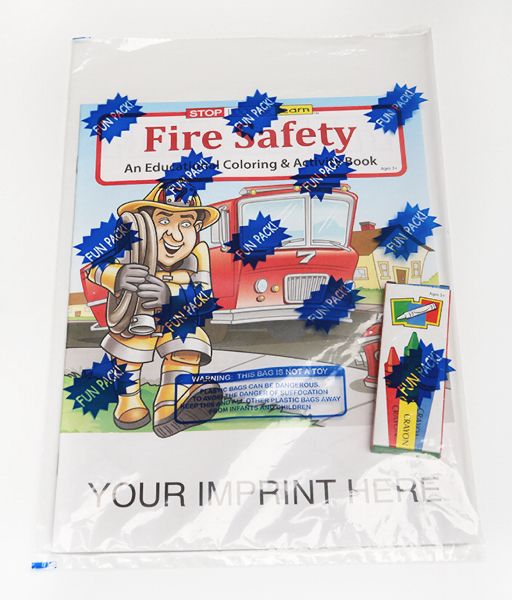 Main Product Image for Fire Safety Coloring Book Fun Pack