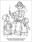 Fire Safety Coloring Book Fun Pack -  