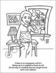 Fire Safety Coloring Book Fun Pack -  