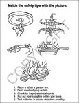 Fire Safety Coloring Book -  