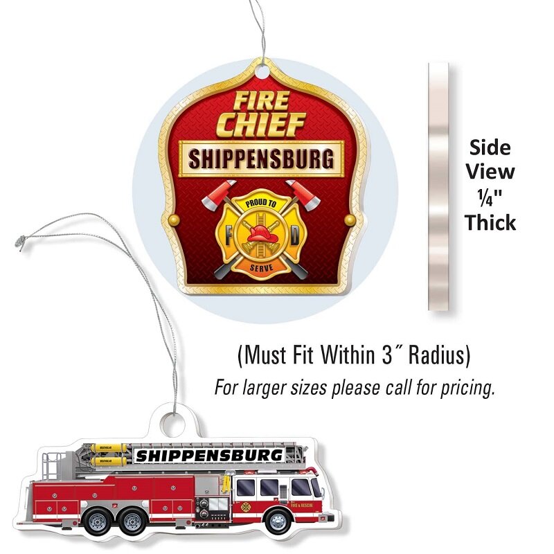 Main Product Image for Promotional Fire Safety Ornaments