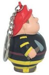 Fireman Bert Stress Reliever Keychain -  