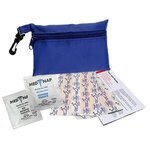 First Aid Polyester Zip Tote Kit 2 - Blue
