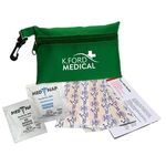 First Aid Polyester Zip Tote Kit 2 - Green