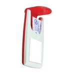 First Aid Snap Top Domed Safety Kit - White-red