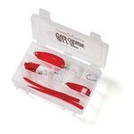Fishing Tackle Box - Red Components