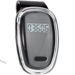 Fitness First Step-Count Pedometer - Black