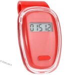 Fitness First Step-Count Pedometer - Red