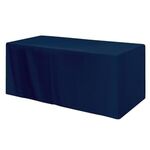 Fitted Poly/Cotton 3-sided Table Cover - fits 6