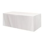 Fitted Poly/Cotton 4-sided Table Cover - Fits 8