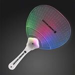 Flashing Fancy Fan with LED Lights - Multi Color