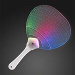 Flashing Fancy Fan with LED Lights -  