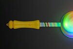 Flashing Lollipop Light Up Wand - Multi Color-yellow