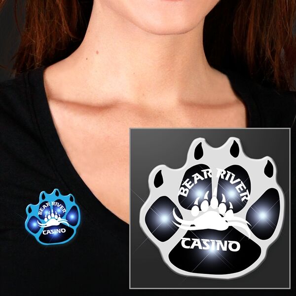 Main Product Image for Flashing Paw Print Lights