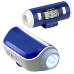 Flashlight And Siren Pedometer - Medium Blue