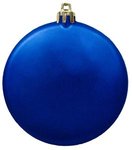 Flat Satin Finish Shatterproof Ornament - Blue
