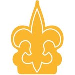Fleur de Lys Foam Mitt - Athletic Gold 123