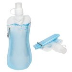 Flex Foldable 16 oz Water Bottle with Carabiner - High Tide