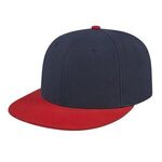 Flexfit® Wool Blend Performance Cap - Navy-red