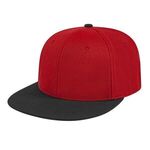 Flexfit® Wool Blend Performance Cap - Red-black