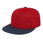 Flexfit® Wool Blend Performance Cap - Red-navy
