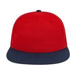 Flexfit Wool Blend Performance Cap - Red-navy