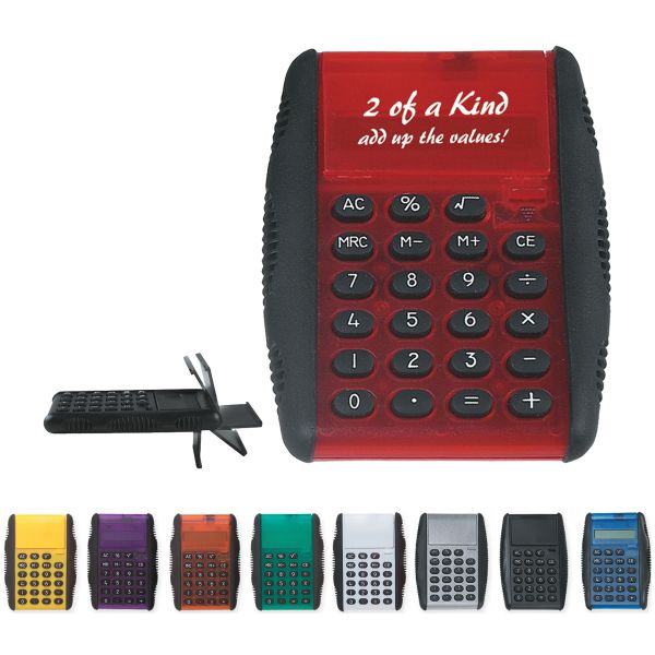 Main Product Image for Custom Printed Flip Calculator