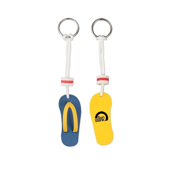 Main Product Image for Flip Flop Floating Keychain