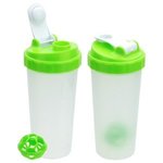 Flip-Top 20 oz Plastic Shaker Tumbler - Medium Green