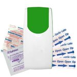 Flip-Top First Aid Kit - Green-white